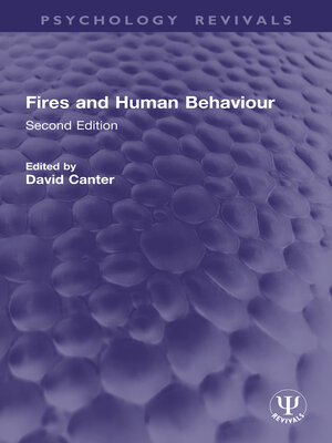 cover image of Fires and Human Behaviour